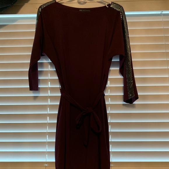 Purple Armani exchange dress - Picture 3 of 4